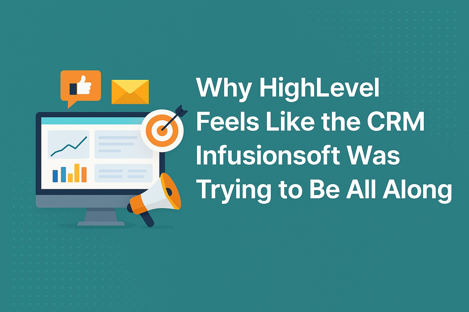 Why HighLevel Feels Like the CRM Infusionsoft Was Trying to Be All Along