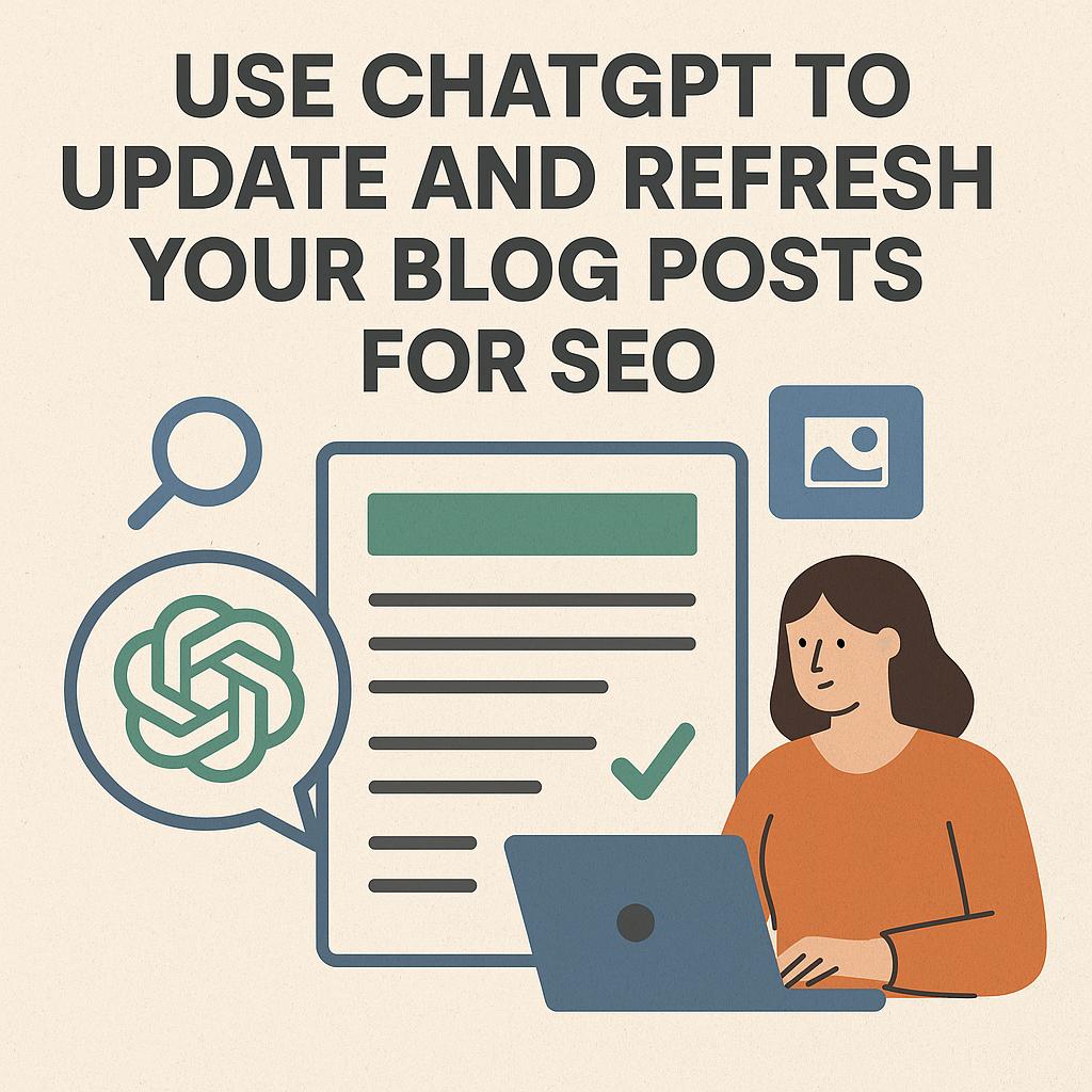 how to use chatgpt to update blog posts for SEO