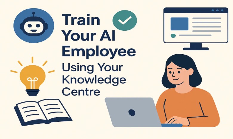 train your HighLevel AI Employee with your knowledge centre