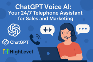 How to use ChatGPT and HighLevel for inbound and outbound telephone calls