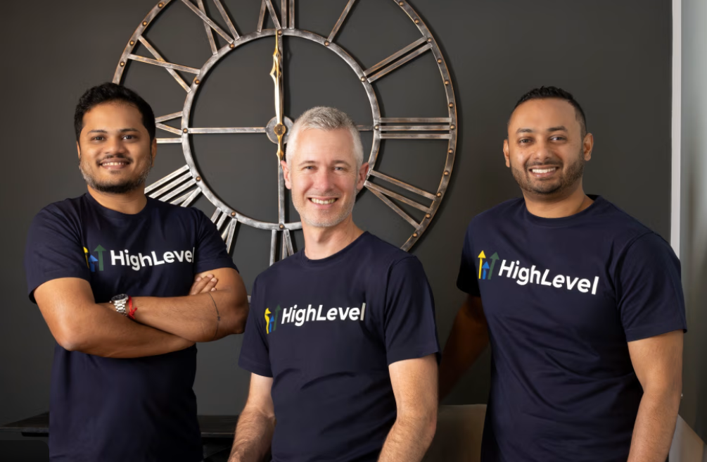 Robin Alex, Shaun Clark, Varan Vairavan HighLevel Founders
