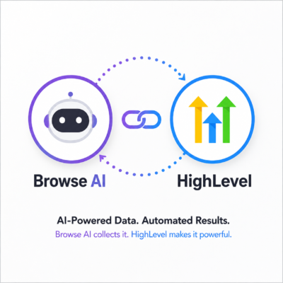 browse ai highlevel integration use cases