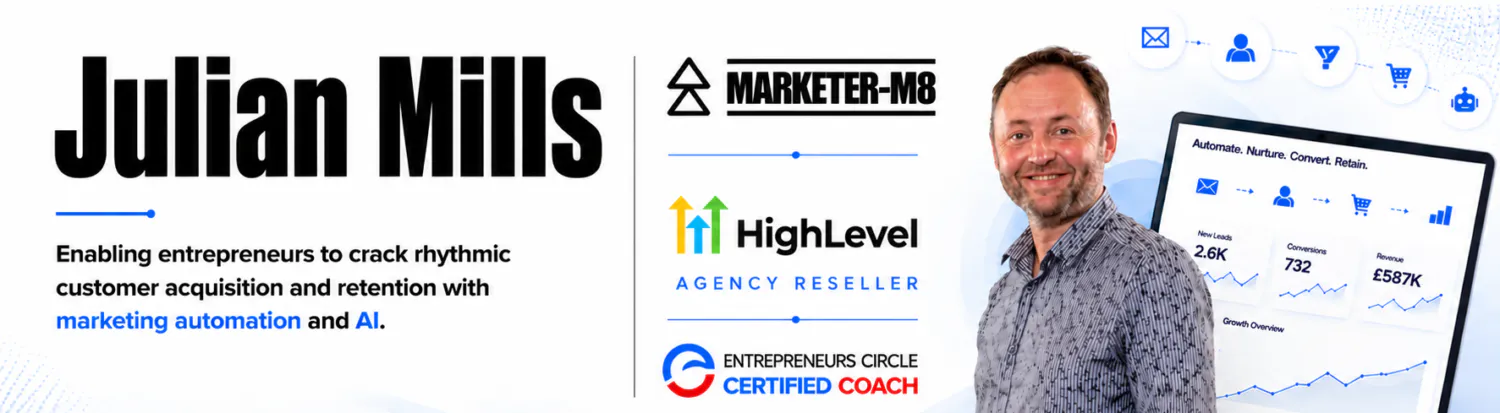 Highlevel UK Consultant & GoHighLevel Agency – Julian Mills