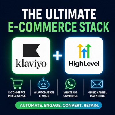 klavio and highlevel the ultimate ecommerce tech stack