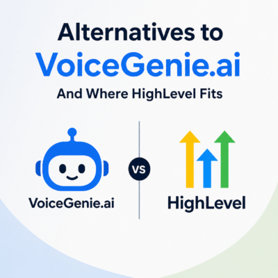 voicegenie.ai compared with HighLevel voice ai