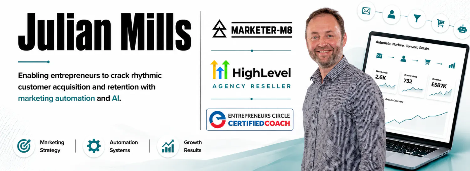 Highlevel UK Consultant & GoHighLevel Agency – Julian Mills