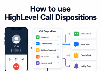 How to use HighLevel call dispositions to make telesales teams more effective