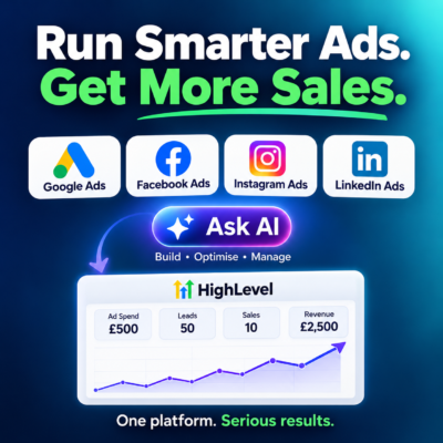 Want to Run Your Own Google, Facebook or LinkedIn Ads AI Just Made It Much Easier HighLevel